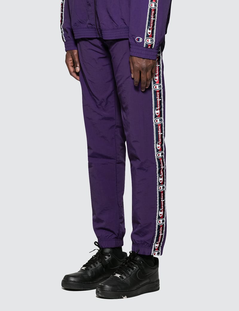 Champion reverse weave hot sale vintage taped track pant