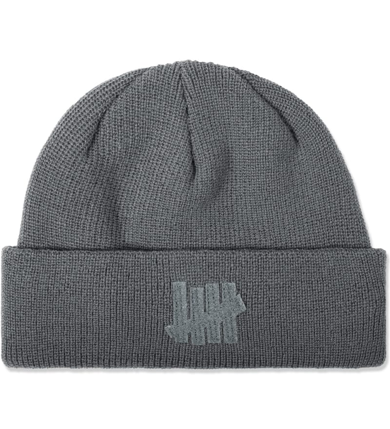 Undefeated - Heather Grey Conflict New Era Beanie | HBX