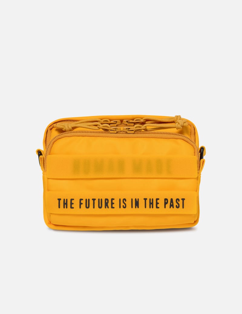 Human Made Military Pouch Mini - Yellow nylon crossbody pouch | HBX