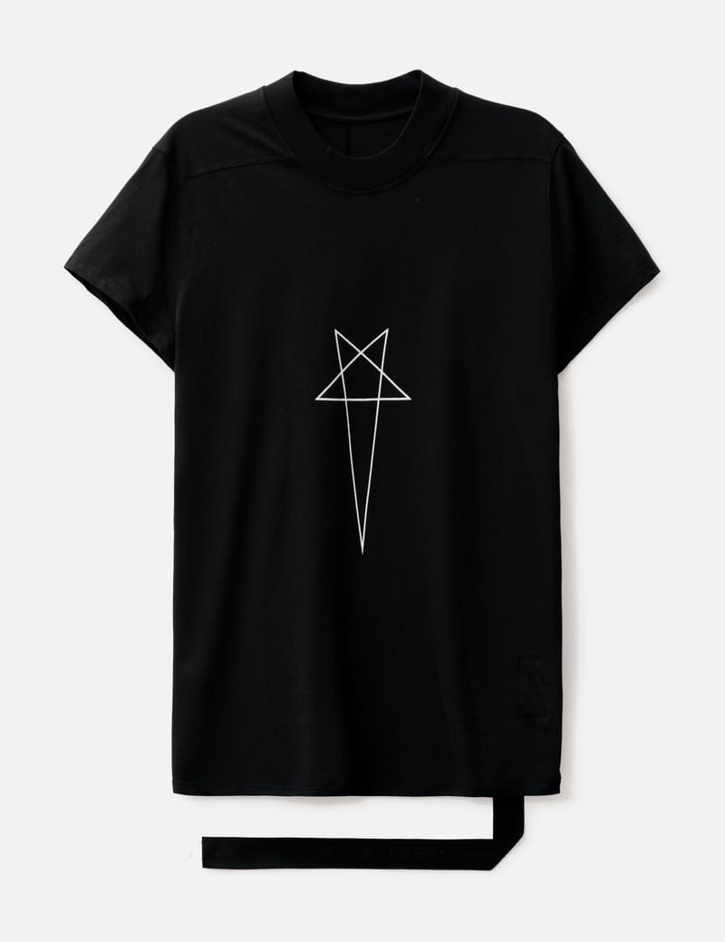 Rick Owens DRKSHDW Level Long Sleeve T-Shirt in Black | SVD USA