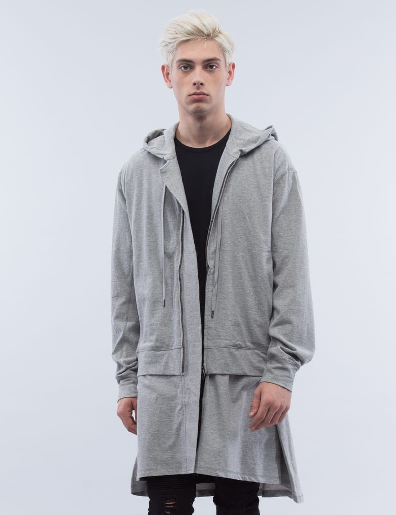 LAD MUSICIAN - T-Cloth Layered Hoodie | HBX - Globally Curated