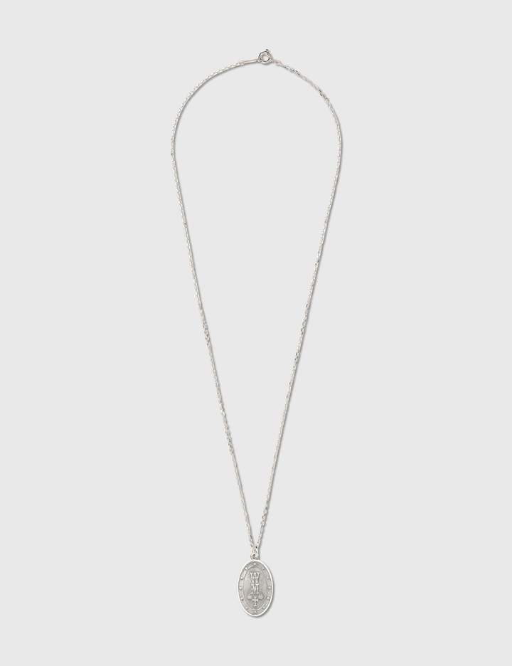 wacko maria careering necklace (silver) 