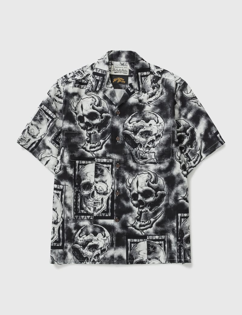 Wacko Maria - Wacko Maria x 56 Tattoo Studio Hawaiian Shirt | HBX 