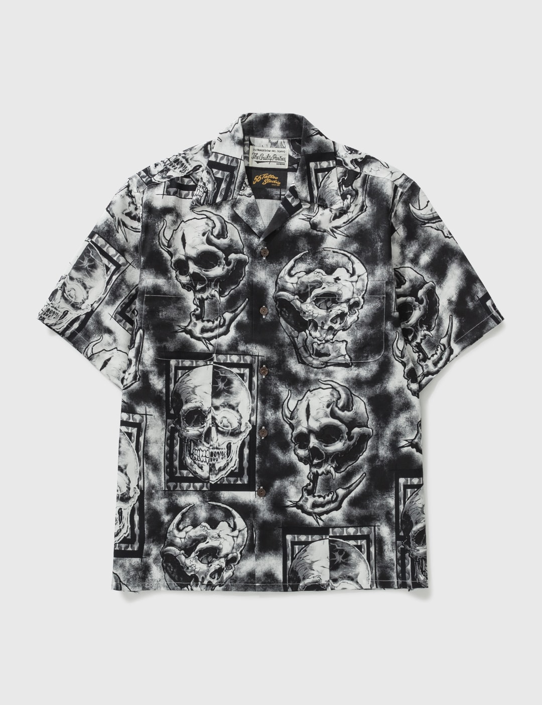 Wacko Maria - Wacko Maria x 56 Tattoo Studio Hawaiian Shirt | HBX ...