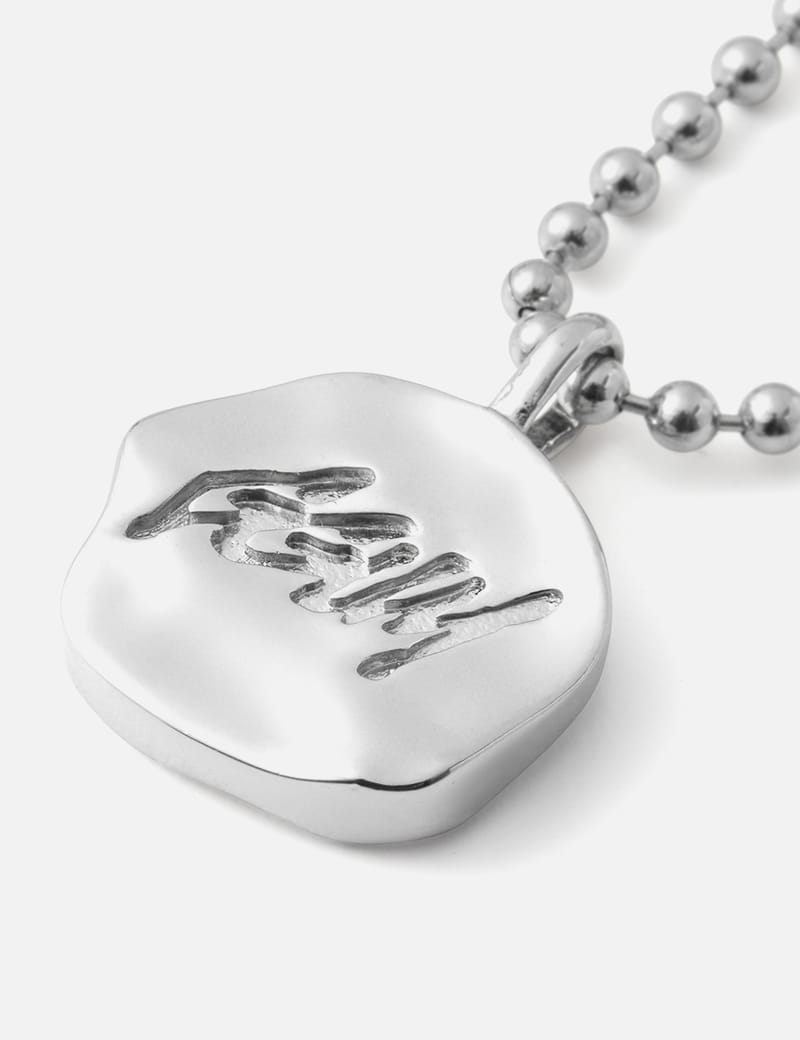 DEINET YEONJUN GGUM X DEINET Necklace - Silver brass bead chain