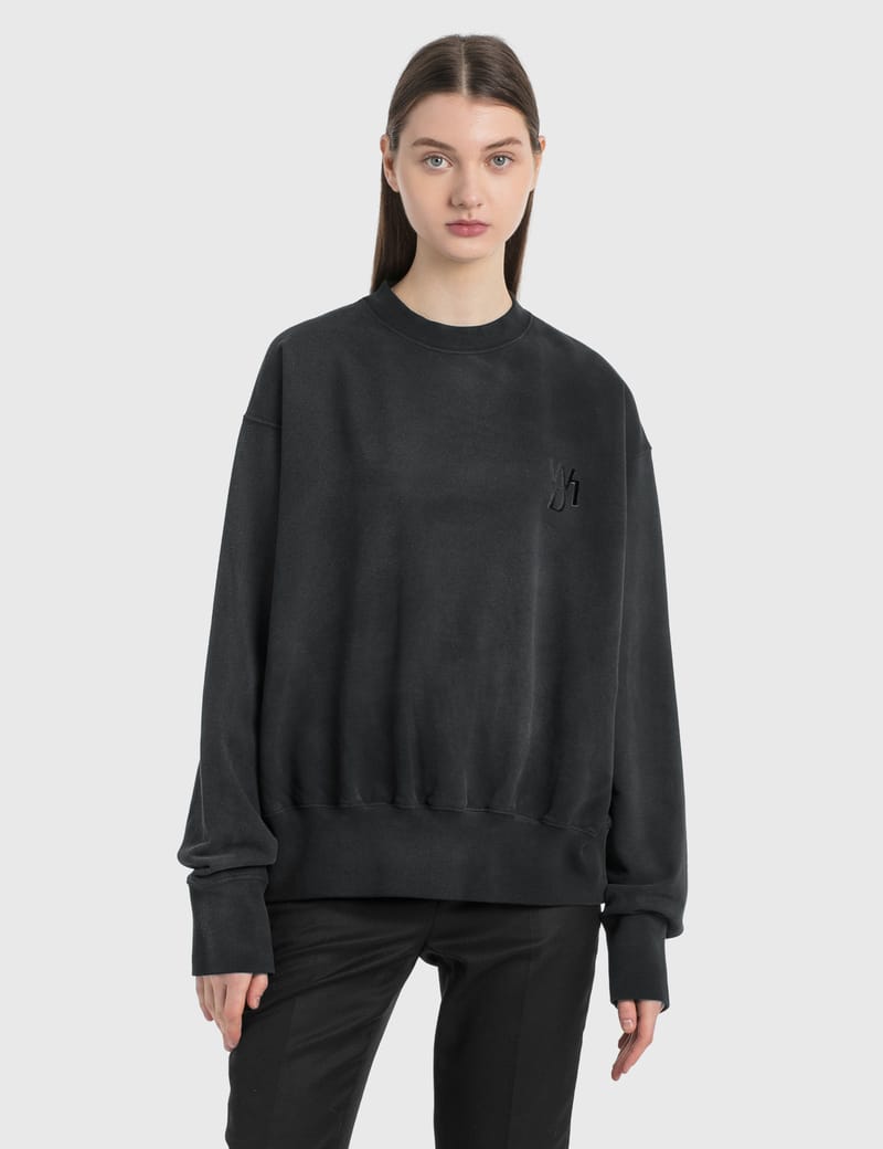 We11done - Glow-In-The-Dark Teddy Sweatshirt | HBX