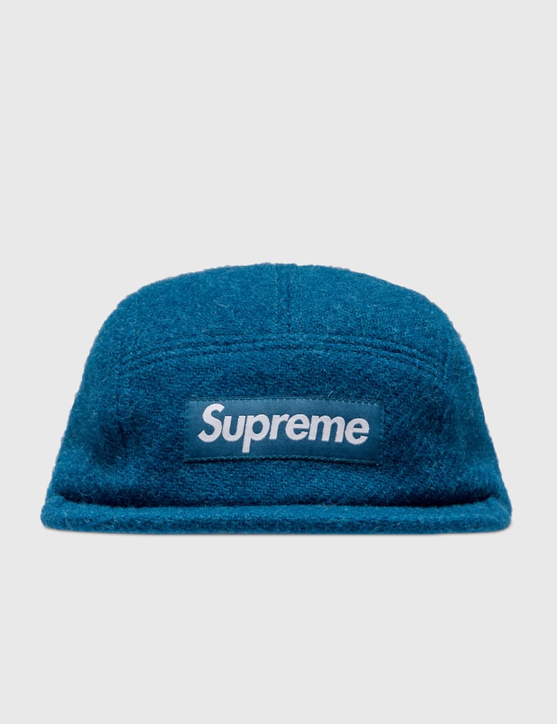 Supreme - Supreme Harris Tweed Camp Cap | HBX - Globally Curated