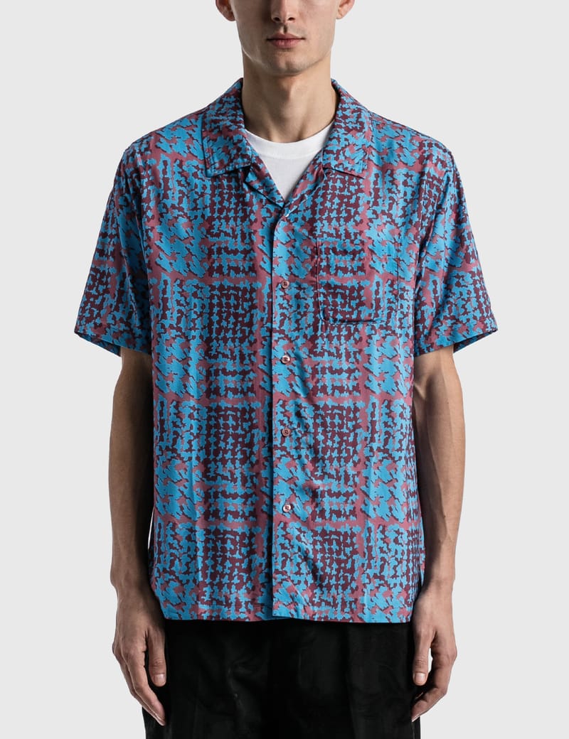 Stüssy - Hand Drawn Houndstooth Shirt | HBX - Globally Curated