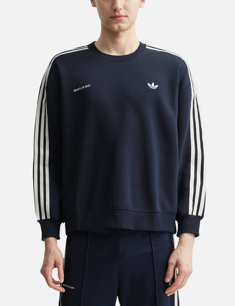 adidas x Sporty & Rich Sweatshirt - Green | Free Shipping