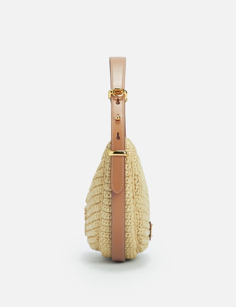 Prada - Prada Arqué Crochet Shoulder Bag | HBX - Globally