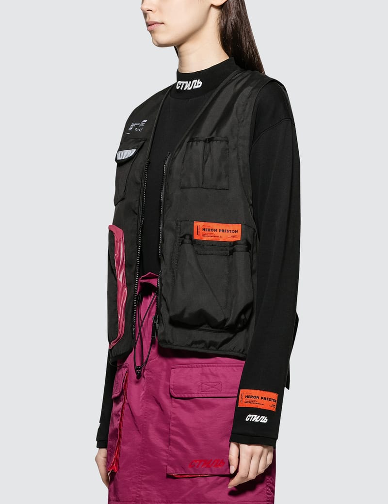 HERON PRESTON® - Nylon Tool Vest Jacket | HBX - Globally Curated