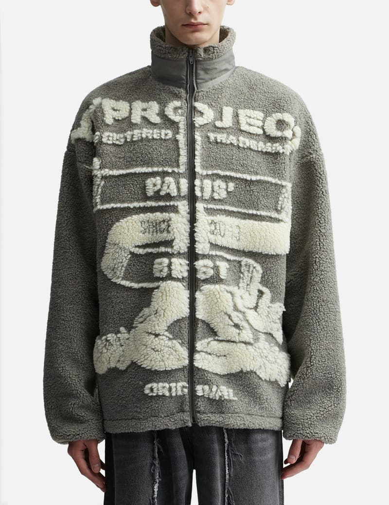 Y/PROJECT - Paris' Best Jacquard Fleece Jacket | HBX - Globally ...