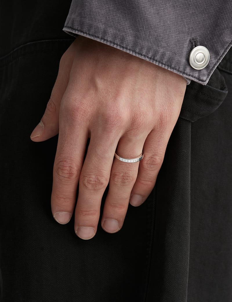 MM6 Maison MargielaリングNumeric MINIMAL MM6 Maison Margiela Minimal Numeric Ring () IFCHIC.COM