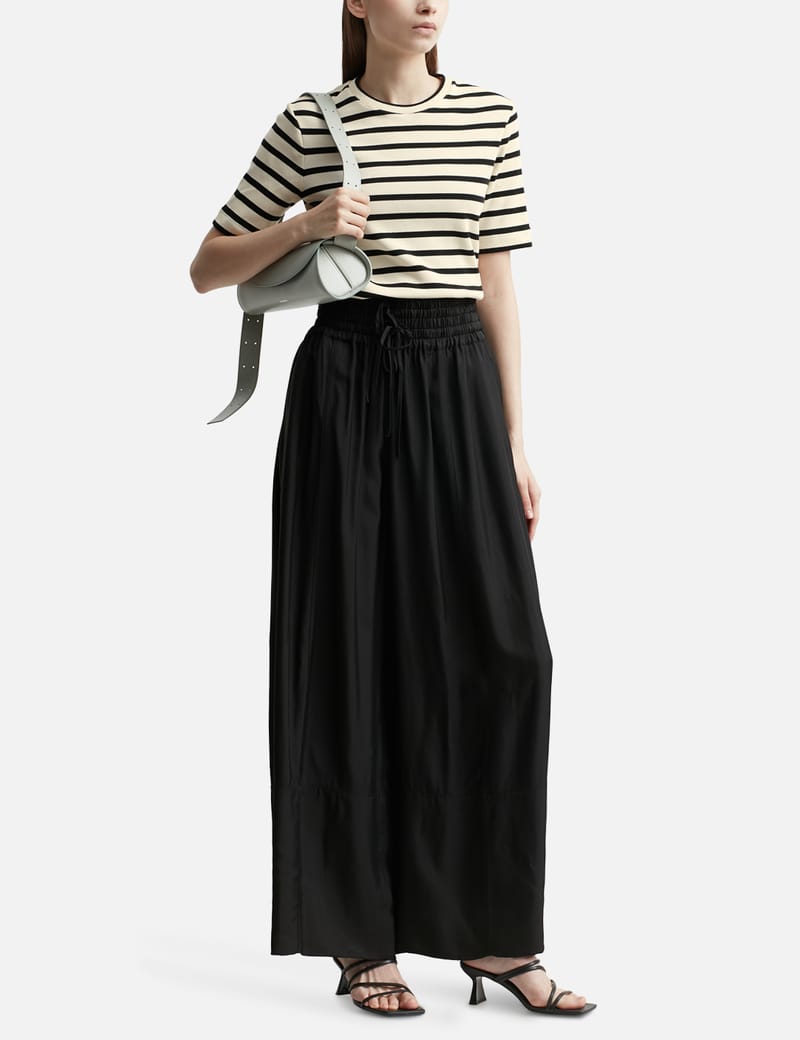 JIL SANDER ストライプTシャツ XS Jil Sander ストライプ Tシャツ | ニュートラル | FARFETCH JP