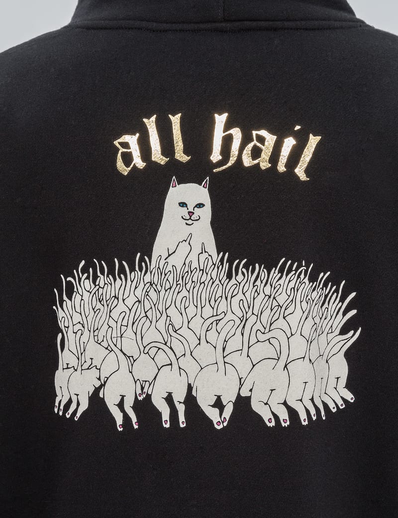 RIPNDIP RIPNLIT チャコールフーディー RIPNDIP【リップンディップ】RIPNLIT Hoodie Charcoal Faded