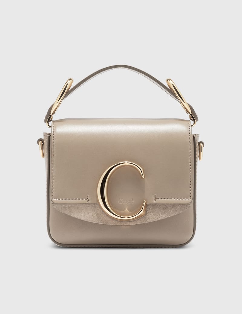 Chloe c bag grey hot sale