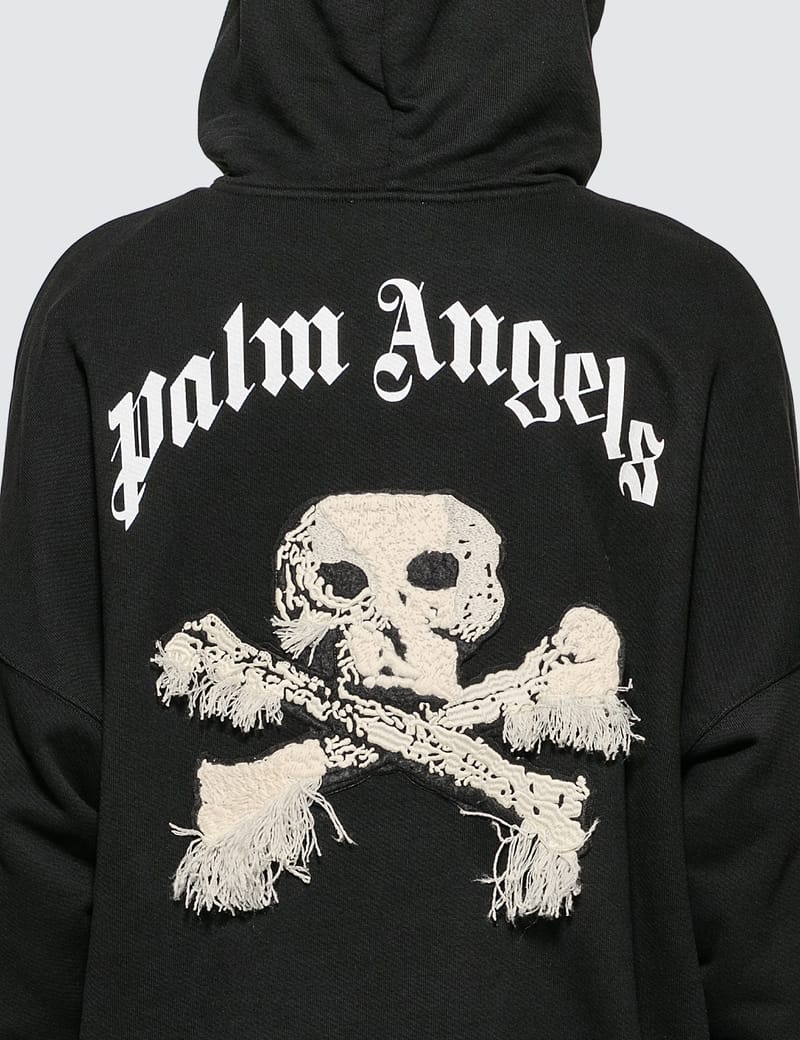 Palm angels skull hoodie sale