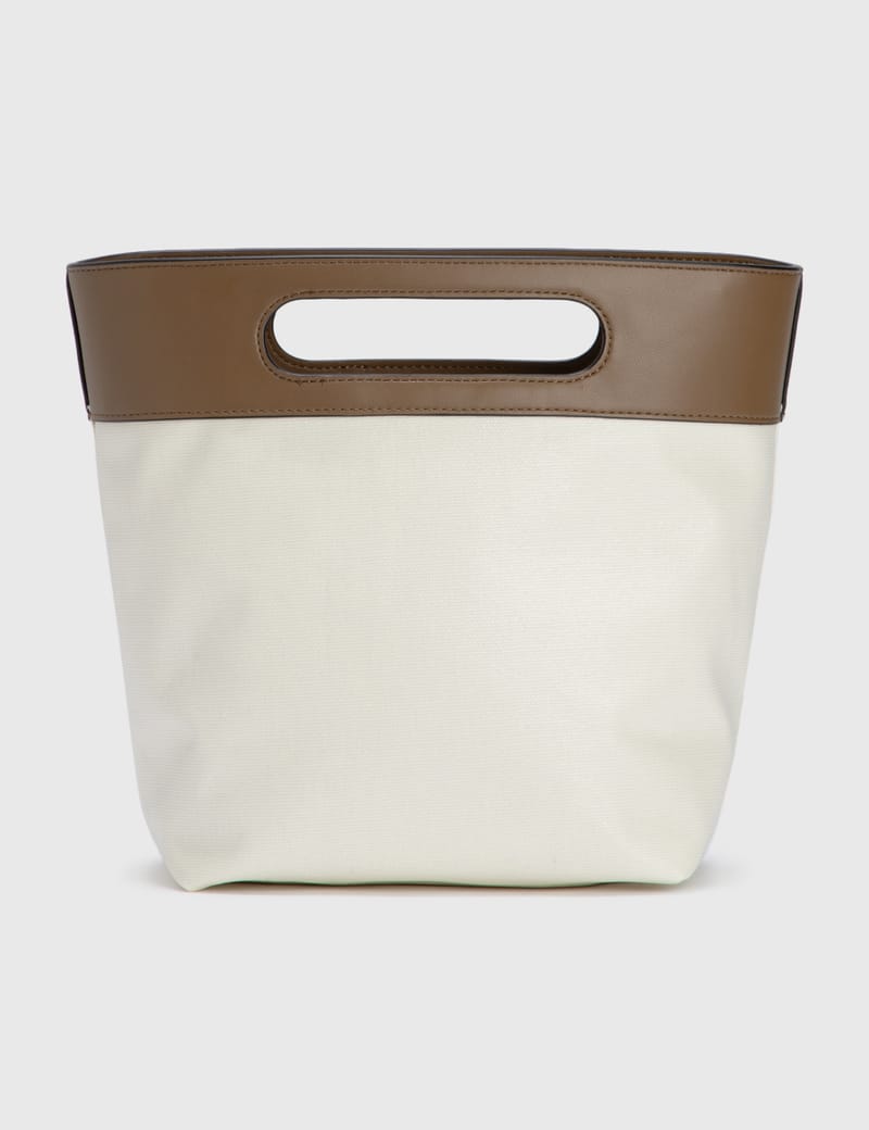 直販割引 GANNI Small Canvas Tote Bag バッグ 新品 スマイル - レディース