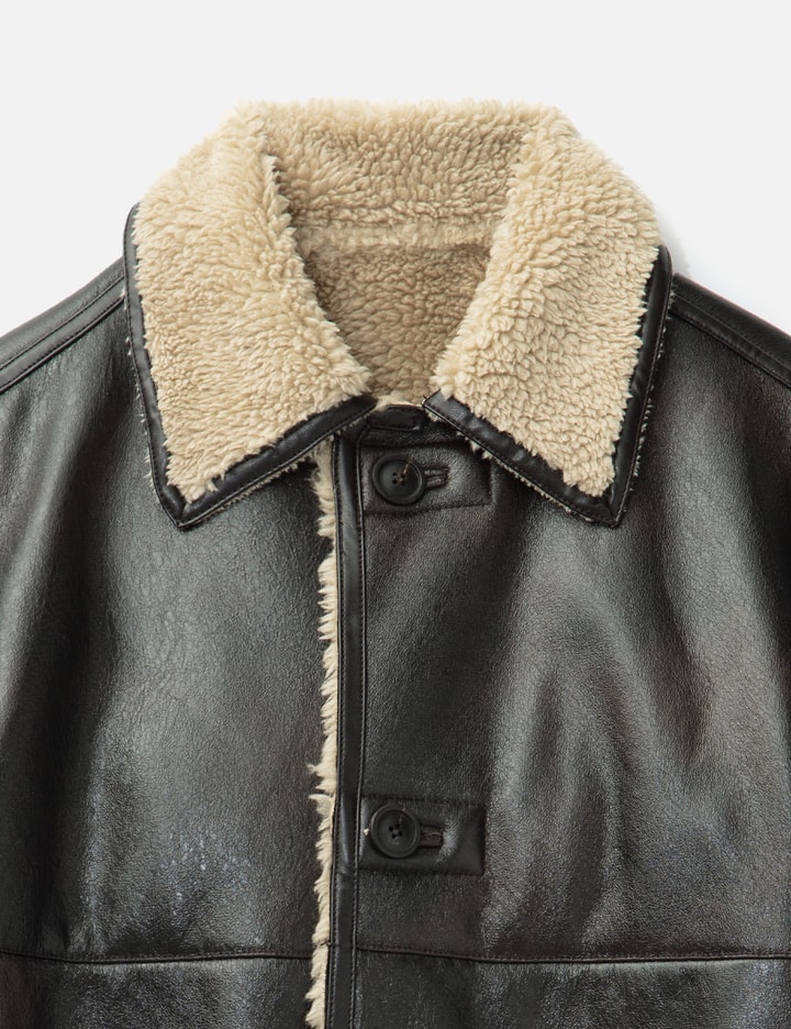 COOR - Reversible Fake Shearling Coat | HBX