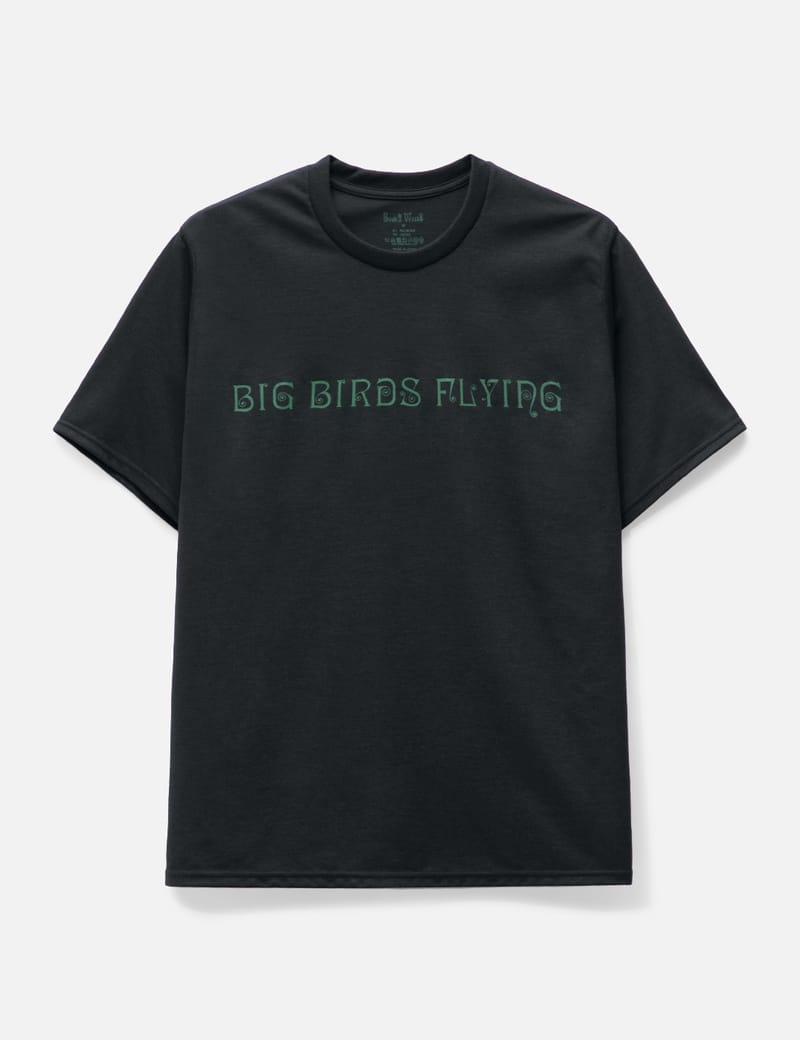 South2 West8 - Big Birds Flying Crew Neck T-shirt | HBX - Globally