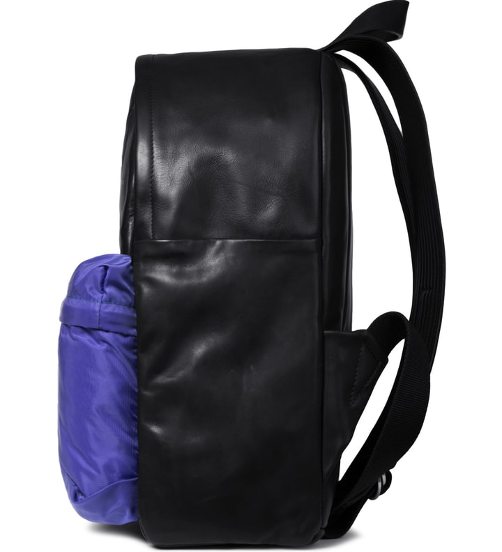SILENT DAMIR DOMA - Vintage Black/Blue Bay Backpack | HBX