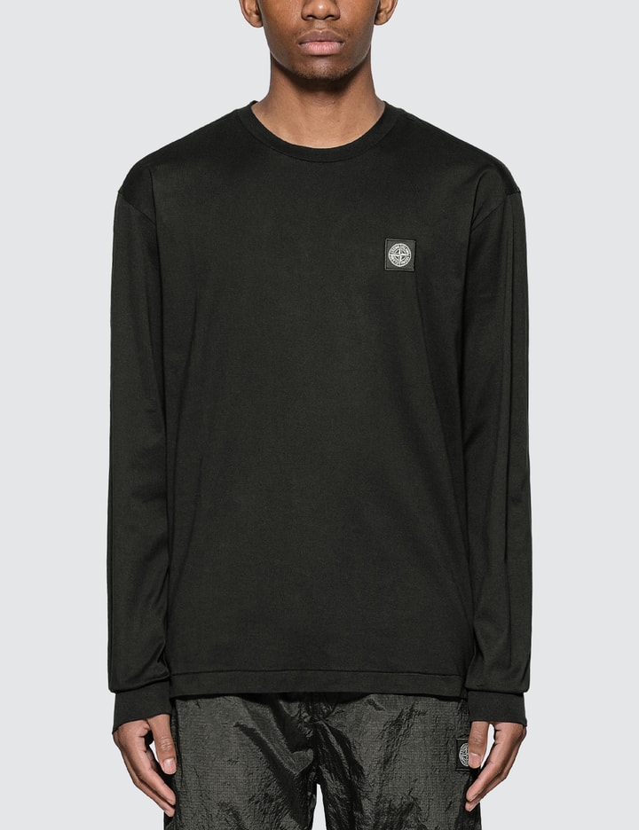 Stone Island - Pocket Long Sleeve T-Shirt | HBX - Globally Curated Fashion and Lifestyle by ...