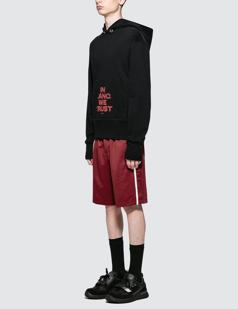 Helmut lang in clearance lang we trust hoodie