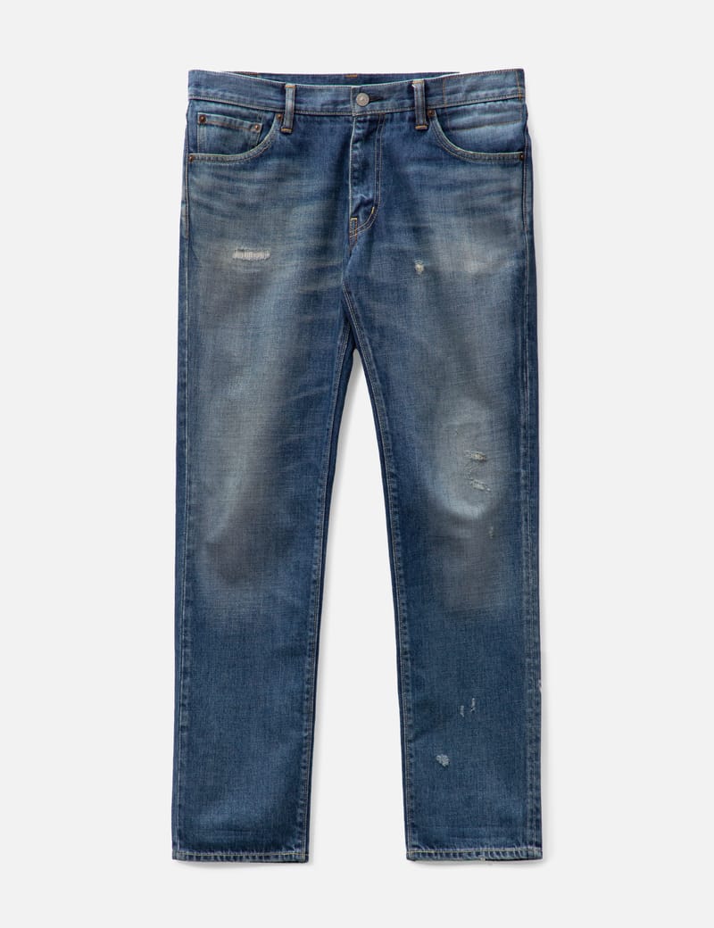 Visvim - VISVIM SOCIAL SCULPTURE DENIM PANTS | HBX