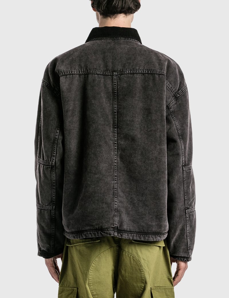 Stüssy - Washed Canvas Shop Jacket | HBX - Globally Curated