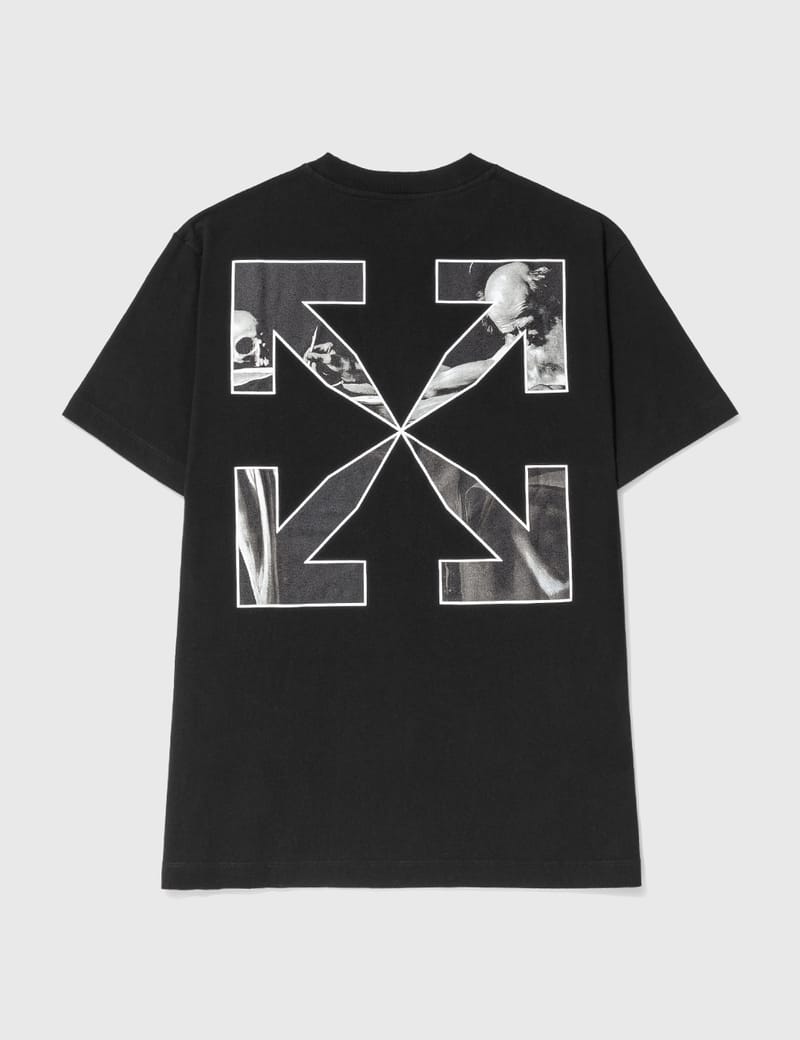 Off-White™ - カラヴァッジオ アロー スリム Tシャツ | HBX - ハイプ ...