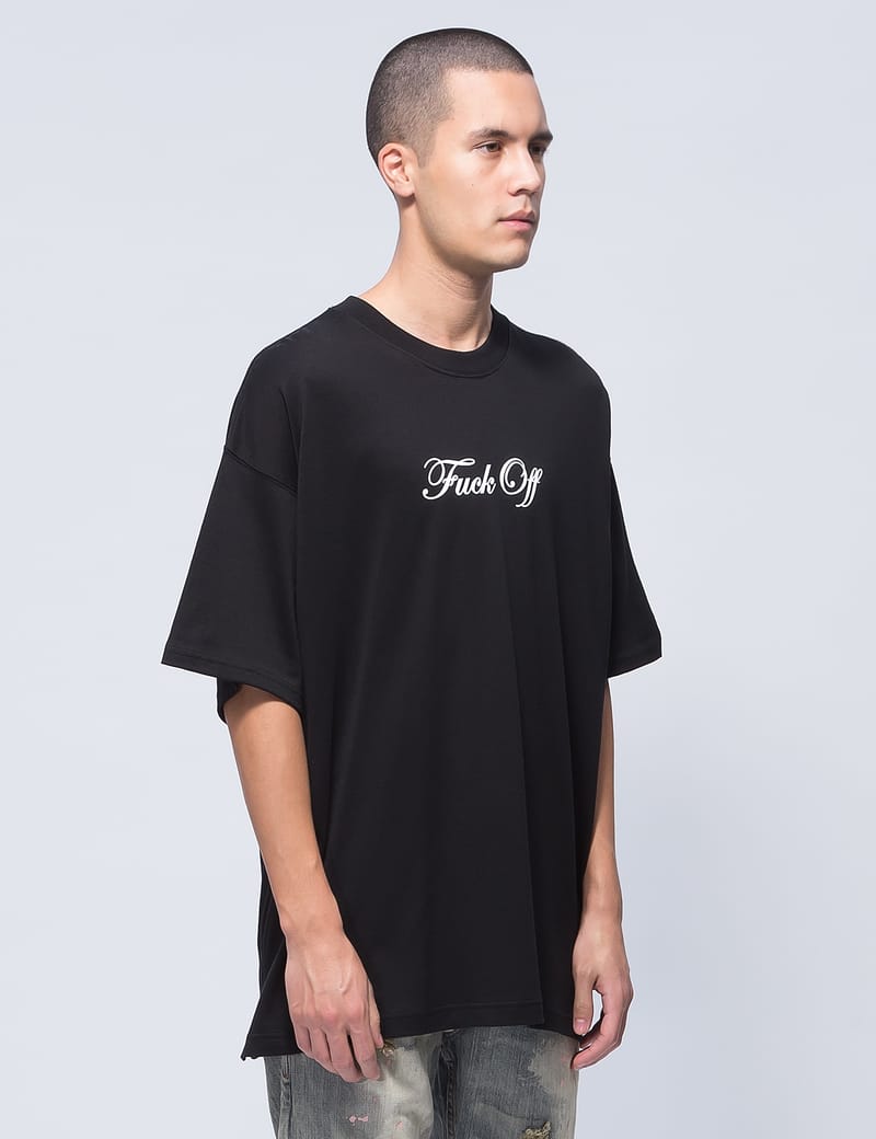 Mastermind Japan - F**k Off Oversized S/S T-Shirt (Ver. 3) | HBX