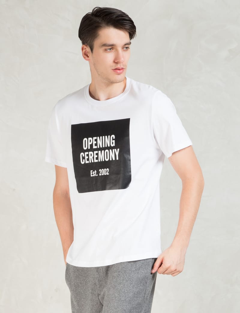 Opening Ceremony - White Oc Logo S/S T-Shirt | HBX - Globally