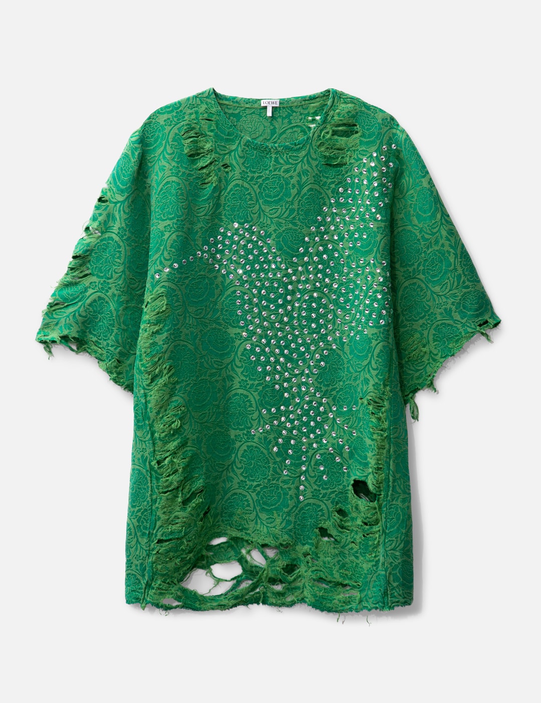Green Embellish Brooke Top main image 0
