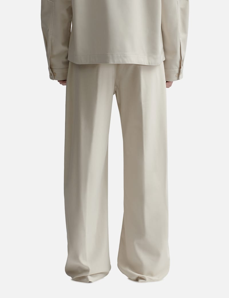 パンツ entire studios father suiting pant ash father suiting pant black - entire studios