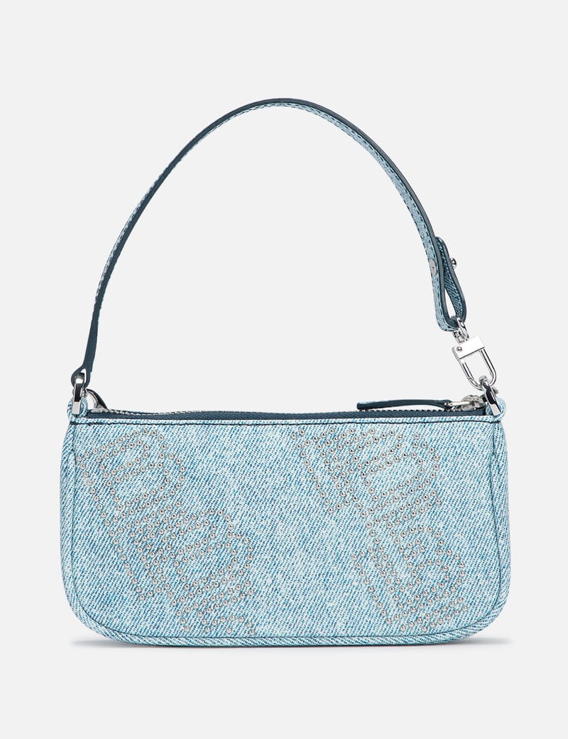 BY FAR レイチェルショルタハック 23CRRCLSDNMSTDMED BY FAR Rachel Shoulder Bag in Silver | LN-CC