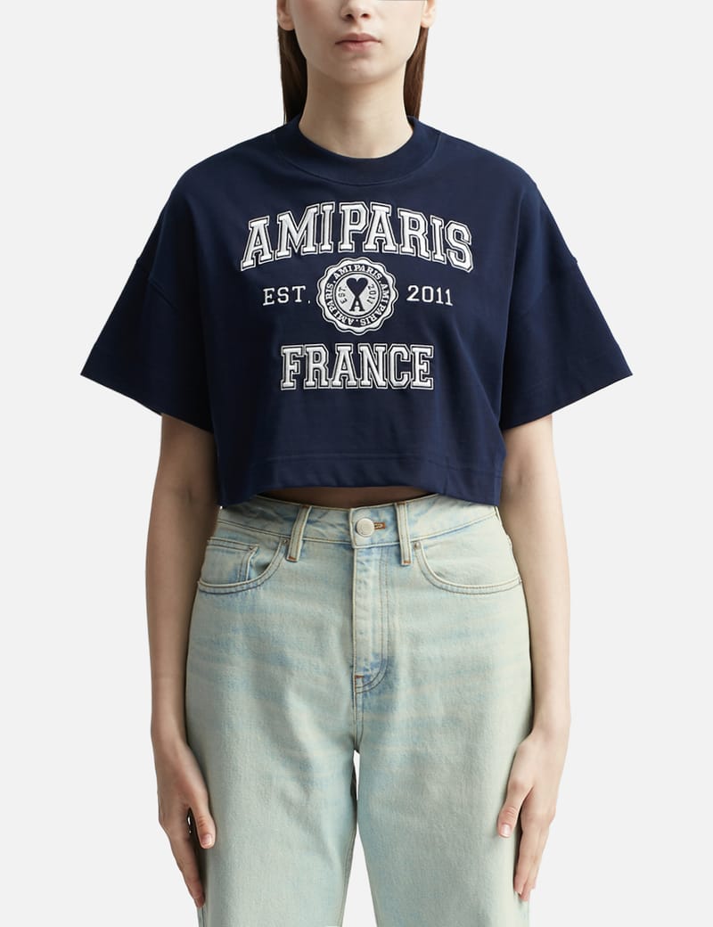 Ami - Ami Paris France T Shirt | HBX - Globally Curated Fashion