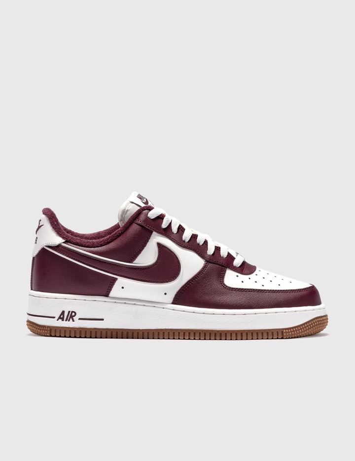 Nike Mens Air Force 1 07 Lv8 Shoes In Sailnight Maroongum Medium Brown Modesens 2225