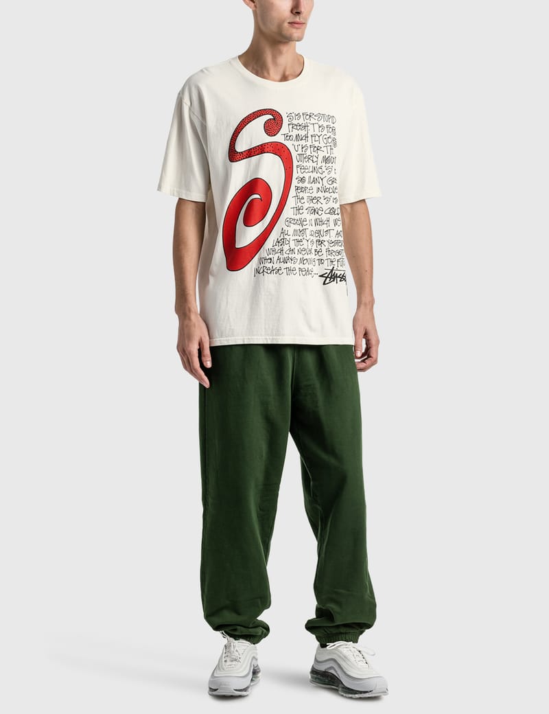 トップス 00s stussy S talk pigment dyed tee Stüssy - S TALK PIGMENT DYED T-SHIRT | HBX