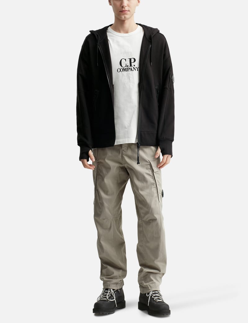 C.P. Company - Diagonal Raised Fleece Hooded Sweatshirt
