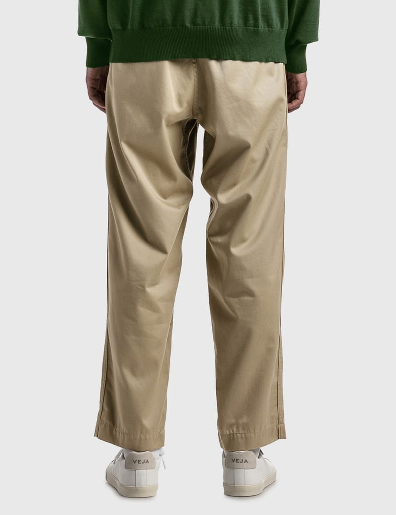 Nanamica - Wide Chino Pants | HBX - HYPEBEAST 為您搜羅全球潮流時尚品牌