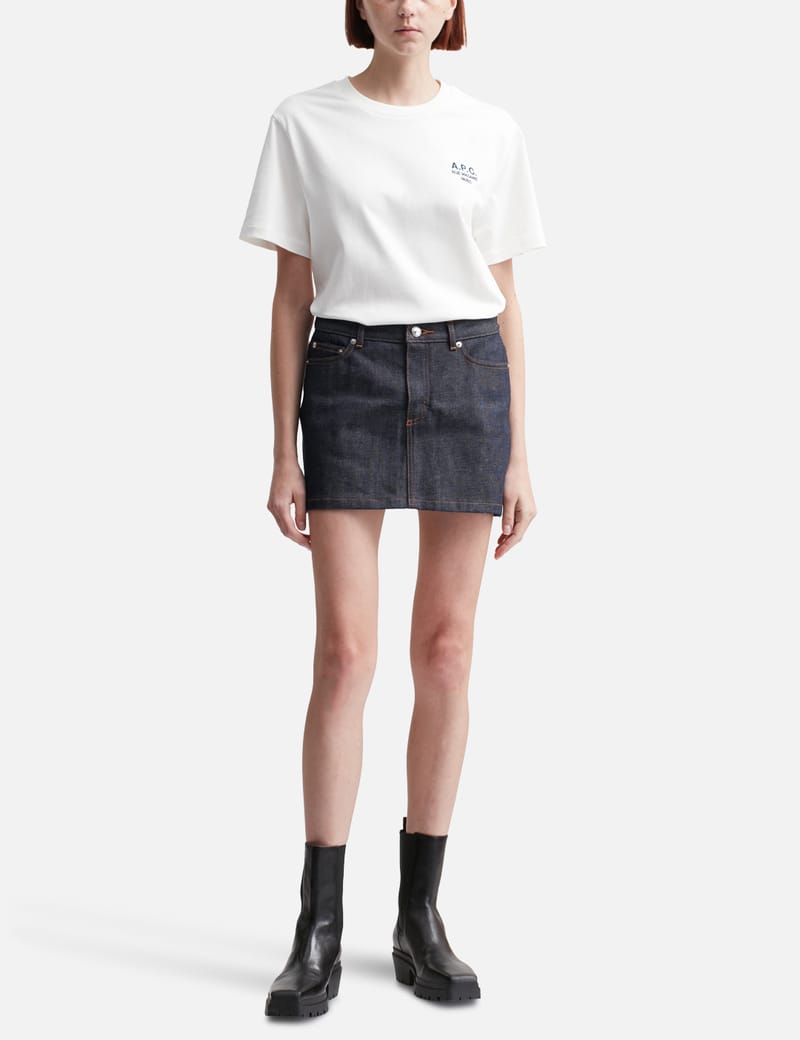 A.P.C｜SKIRTS (Jade Skirt (COFBG F06363 IAL)) A.P.C. - Jade Denim Skirt | HBX - Globally Curated Fashion