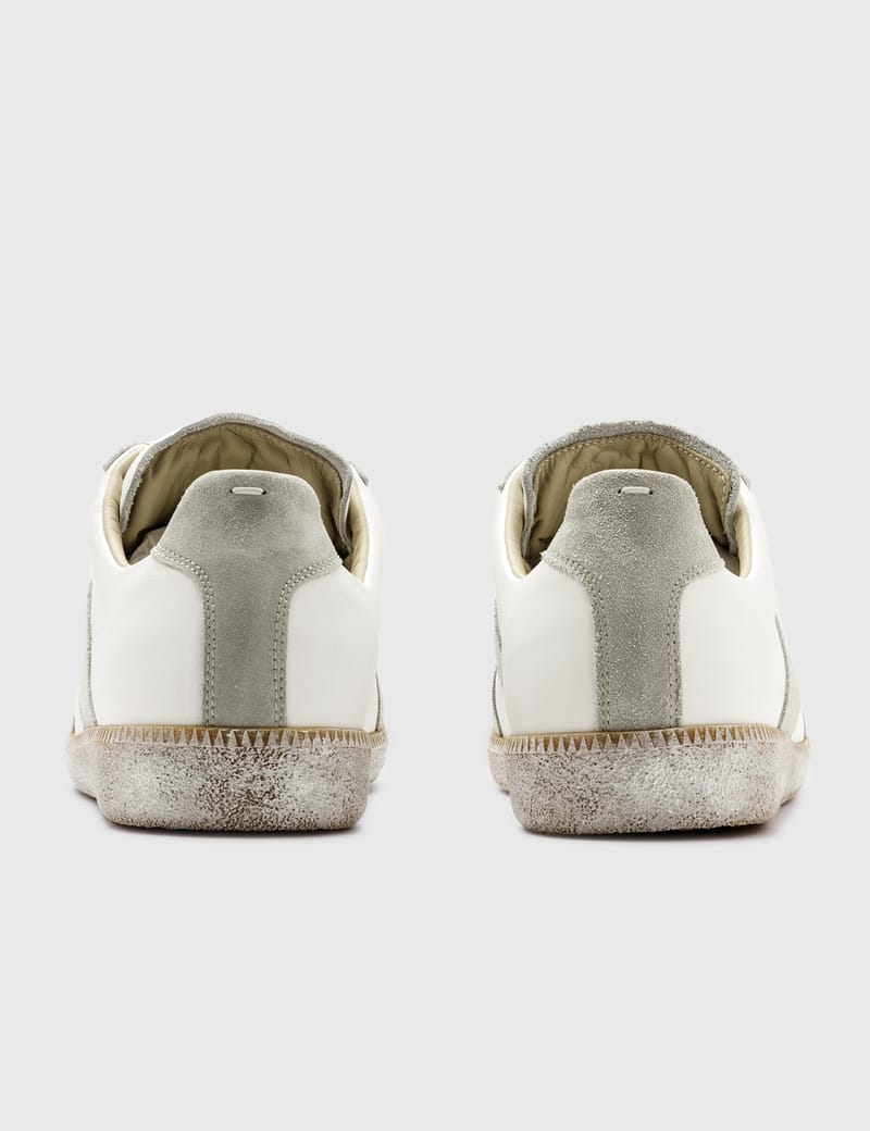 Maison Margiela - REPLICA LEATHER SNEAKERS | HBX - Globally