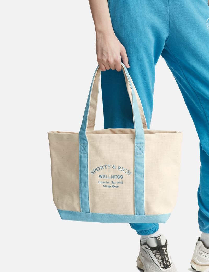 Sporty & Rich - WELLNESS STUDIO TWO TONE TOTE | HBX - Globally