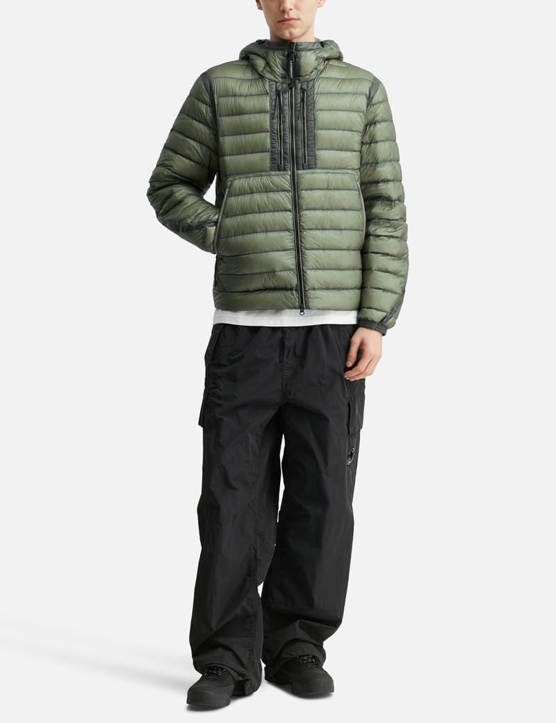 C.P. Company D.D. Shell Goggle Down Jacket - Lightweight 7D down