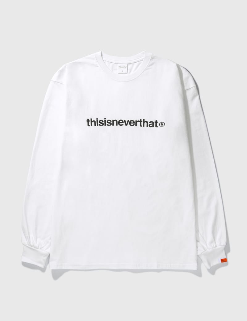 thisisneverthat® - T-logo Long Sleeve T-Shirt | HBX