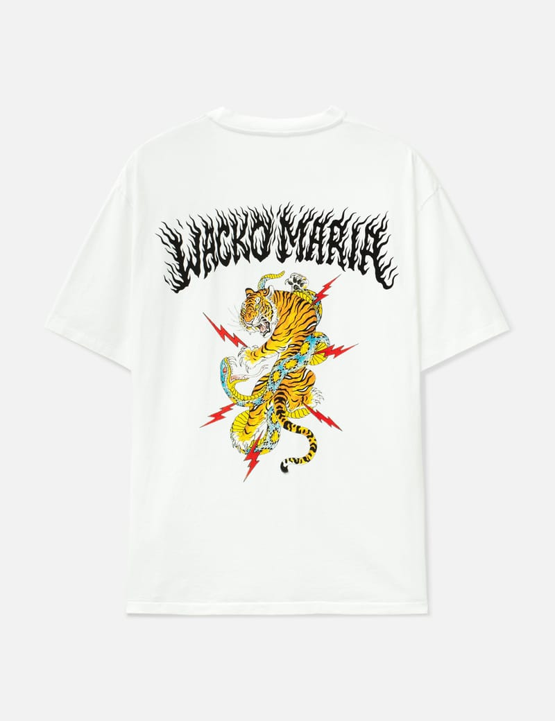 Wacko Maria Tim Lehi / Washed Heavy Weight T-Shirt - Heavy cotton