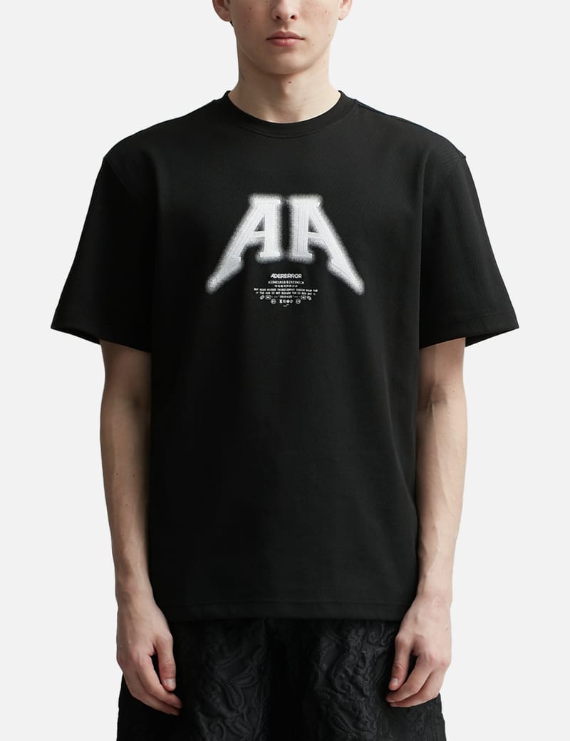 Ader Error - Nolc Logo T-shirt | HBX - Globally Curated Fashion and  Lifestyle by Hypebeast