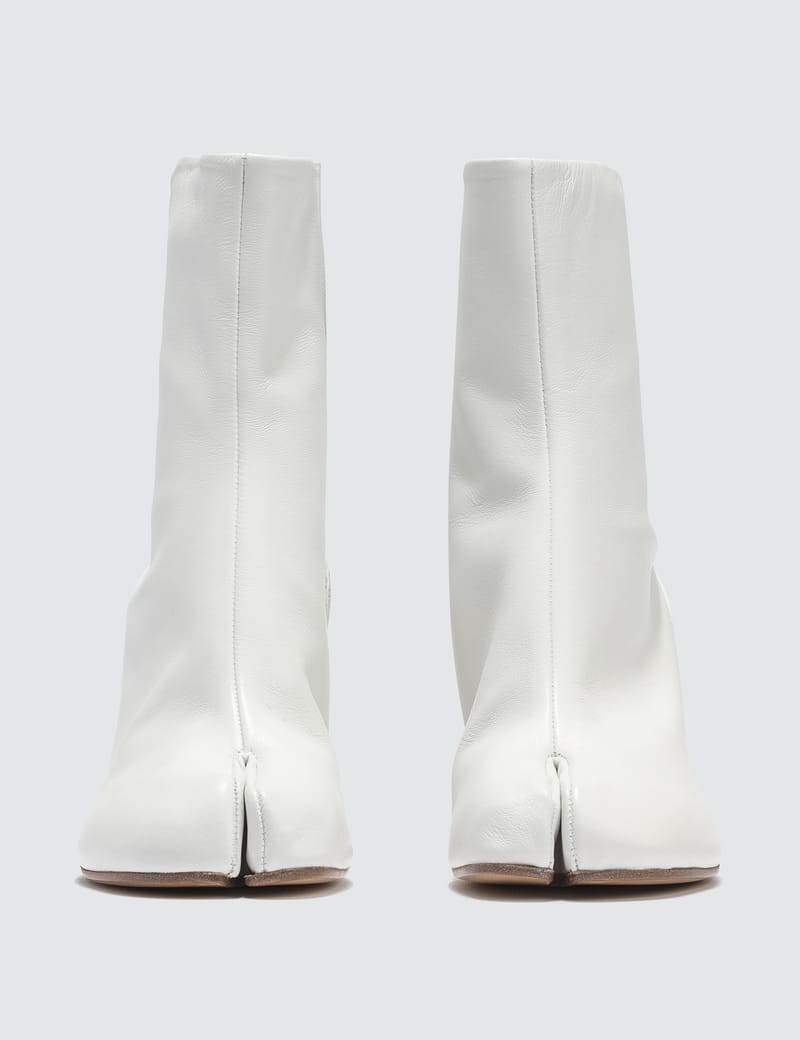 Maison Margiela - Tabi Hologram Ankle Boots | HBX - Globally