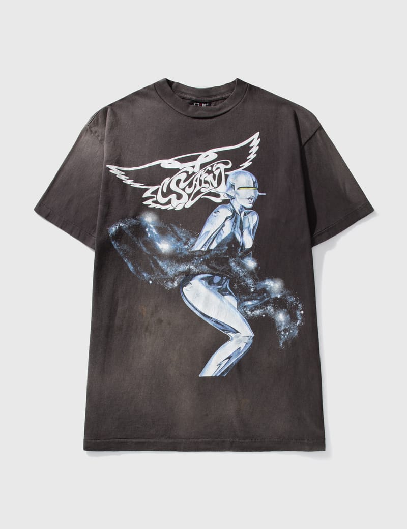 Saint Michael - Saint Michael x Sorayama グラフィック Tシャツ ...