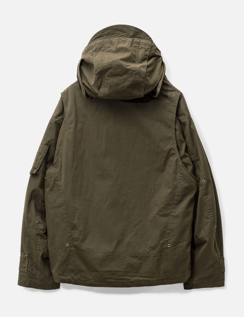 Flight Shell Jacket In Brown